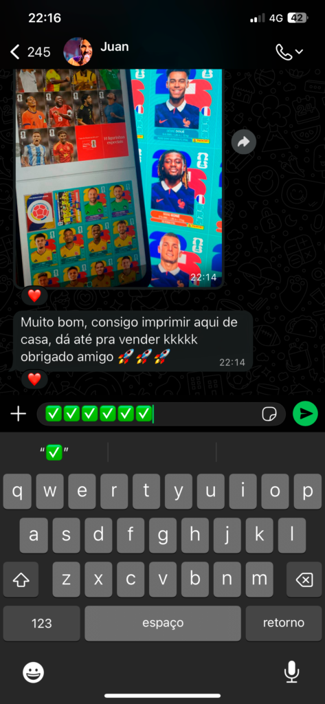 Feedback cliente 9